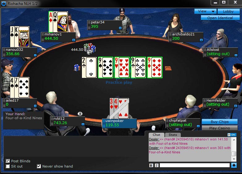 играть онлайн в покер 888